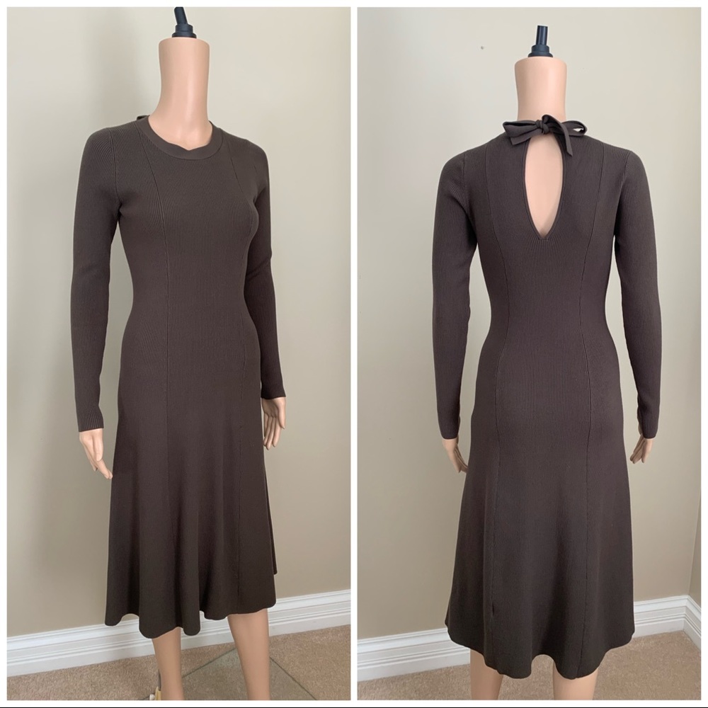 Banana Republic fit and flare sweater dress
